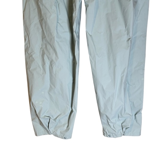 Columbia Women’s Waterproof Rain Pants Size Large‎ Light Blue PVC Nylon Shell - Picture 4 of 6